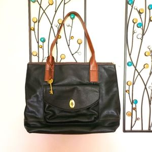 Fossil Vintage Classics Shopper shoulder bag NWOT!